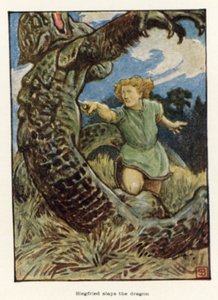 Siegfried megöli a sárkányt